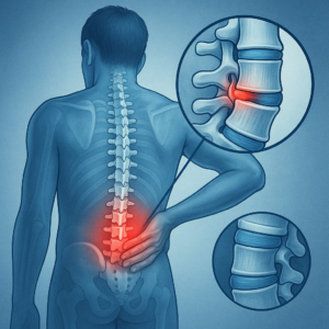 BANDSCHEIBENVORFALL (DISKUSHERNIE)